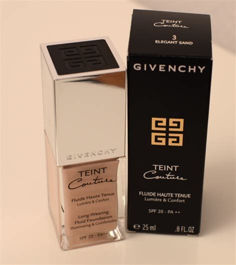 givenchy teint couture fluid review|GIVENCHY Teint Couture Long.